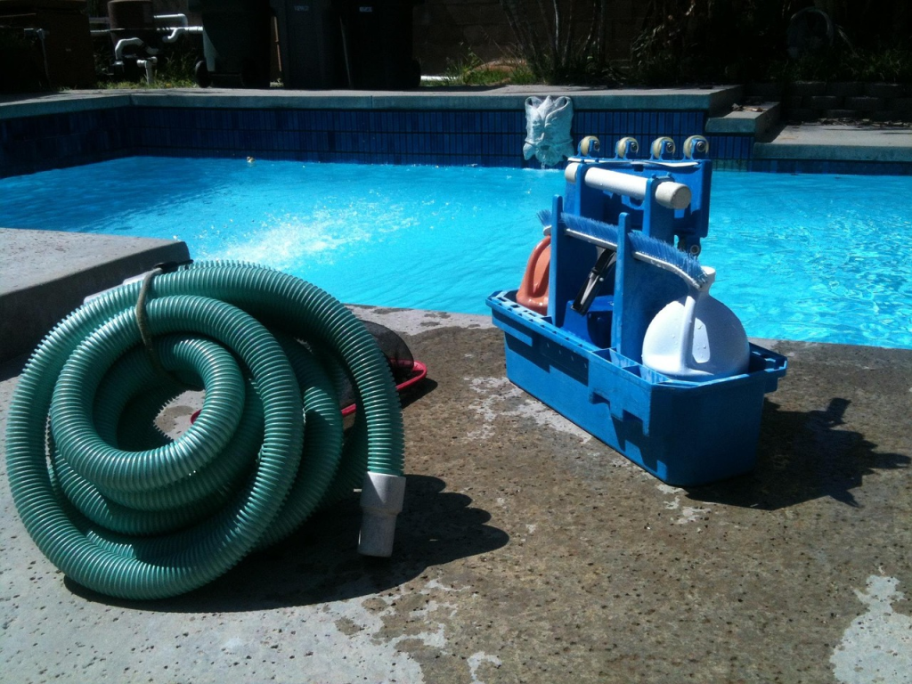 pool cleaning machine to maintain a backyard oasis.
